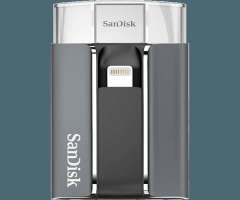 SANDISK iXPAND™ FLASH DRIVE FOR IPHONE AND IPAD de 128 GB