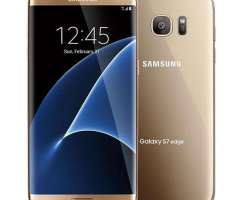 Samsung Galaxy S7 Edge dorado En Stock.