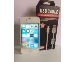 REMATO IPHONE 4S DE 16GB LIBRE SEMINUEVO