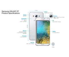 REMATO SAMSUNG GALAXY E7 camara d 13 mpx 5.5 pulgadas COLOR NEGRO S&#x2f;320