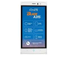 celular ZTE Blade A315 en color blanco