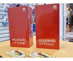 Huawei Y7 Prime 32gb Dual Sim&#x2f;&#x2f;Nuevos Libres De Fabrica &#x2f;&#x2f;Con Garantia de Tienda
