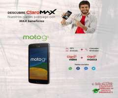 Motorola Moto G5 XT1670 Campaña Portabilidad y Renovacion CLARO