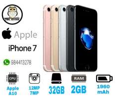 iPhone 7 32gb Sellado en Stock