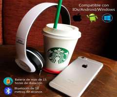 OFERTA Audifonos Bluethooth, Radio, Micro Sd nuevo