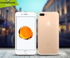IPHONE 7 PLUS DE 128GB ROSADO, GOLD, SILVER, NEGRO MATE LIBRES SELLADOS TENEMOS TIENDAS FISICAS
