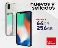 Iphone X 64gb 256gb Liberado Rsim Gevey Sellado Tienda En Stock