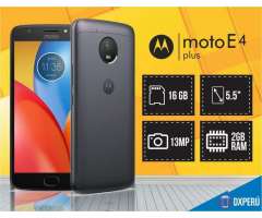 Motorola Moto E4 Plus 4g 2GB 16GB DUAL SIM Equipo Sellado &#x2f; Garantia &#x2f; Entrega en tienda