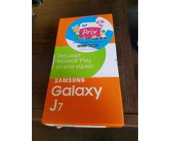 SAMSUNG J7 CAJA SELLADA &#x2f; COLOR BLANCO