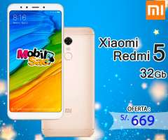 Xiaomi Redmi 5 3GB 32GB 5.5 HD Global&#x2f;&#x2f;Nuevos libres de Fabrica con Garantia de Tienda