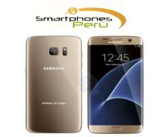 Celular Samsung Galaxy S7 Edge Dorado 32GB Sellado, Nuevo, Libre de Fabrica Tiendas fisicas en Lima
