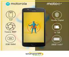 Moto E4 16gb 4G Lte Libre de Fábrica con Garantía  Tienda física en Trujillo