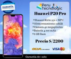 Huawei P20 Pro Nuevo Garantía de 1 año
