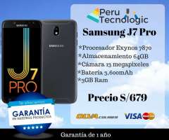 Samsung J7 Pro Nuevo Garantia de 1 año