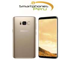 Celular Samsung Galaxy S8 Dorado 64GB 4G LTE Nuevo Libre de fabrica, Garantia Tiendas Fisicas