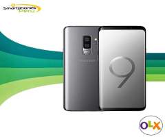 Samsung Galaxy S9 Plus Titanium Gray 64 GB Libre de fábrica Garantía Tiendas F&ia...
