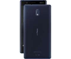 Nokia 3 16gb 4g Lte 2gb Ram Android 7 8mp 8mp, liberado, mica de vidrio, equipo usado, color azul
