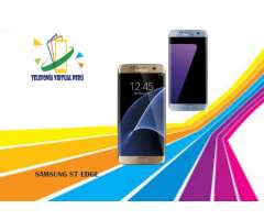 SAMSUNG GALAXY S7 EDGE 32GB&#x2f;4 RAM NUEVO SELLADO GARANTIZADO SOMOS TELEFONIA VIRTUAL PERU