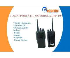 Radio Marca Motorola Modelo DEP 450
