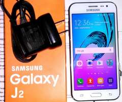 Samsung Galaxy J2 Protector Mica De Vidrio Cargador Y Caja