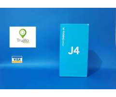 Samsung Galaxy J4 caja sellada, Tienda Fisica