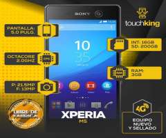 Sony Xperia M5 Aqua 16gb Ram 3gb Libre De Fabrica Negro TIENDA TOUCHKING