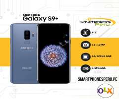 Samsung Galaxy S9 Plus Negro, Titanium Gray, Lila, Azul 64GB 6G LTE Smartphonesperu.pe
