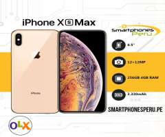Celular Iphone Xs Max 4GB RAM 64GB Gold Sellados Tiendas Fisicas Smartphonesperu