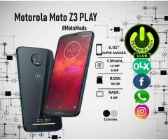 Moto 2018 Z3 Play 64 gb sellados &#x7c; Tienda física centro de Trujillo &#x7c; Celulare...