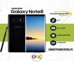 Celular Samsung Galaxy Note 8 64GB 4GB RAM con Garantía Sellados Libres de Fábric...