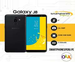 Celulares Samsung J8 3GB RAM 32GB Libres de Fabrica Sellados Smartphonesperu.pe