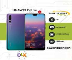Celular Huawei P20 Pro 128GB 6GB RAM Nuevos con Garantía Smartphonesperu.pe
