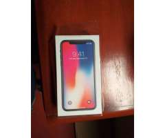 Iphone X 64gb gris espacial.