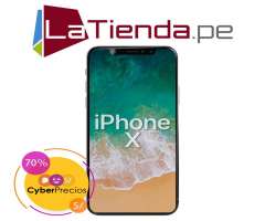 ◊ iPhone X Memoria interna 64 GB ó 256 GB &#x7c;LaTienda.pe ◊