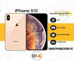 Celular Iphone XS 64GB •Carga inalámbrica• Smartphonesperu.pe