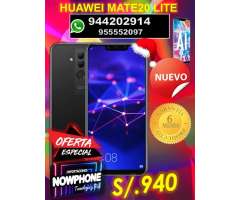 Huawei Mate 20 Lite &#x2f; Nuevos &#x2f; Sellados