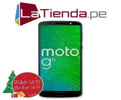&#x263a; Motorola Moto G6 5.7 pulgadas &#x263a; &#x7c; LaTienda.pe