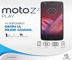 Motorola Moto Z2 Play Nuevo en Caja Sellada Boleta y Garantia
