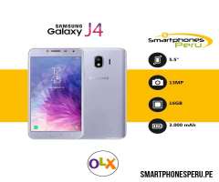 Samsung Galaxy J4 16GB •Bateria de larga duracion• Smartphonesperu.pe
