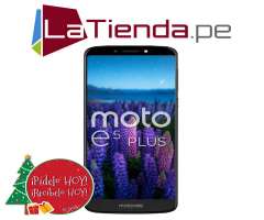 Motorola Moto E5 Plus 8 MP para selfies.&#x7c; LaTienda.pe