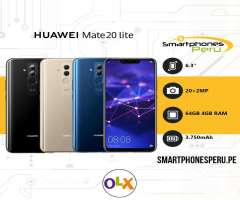 Huawei Mate 20 Lite 64GB • Desbloqueado de Fabrica • Smartphonesperu.pe