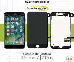 Cambio de Pantalla IPhone &#x2f; 6Plus 6 s 6 s Plus 7 Plus 8 Plus X &#x2f; SmartphonesPeru.pe