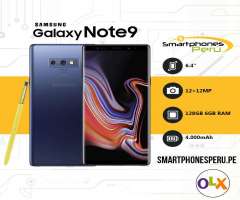 Celulares Samsung Galaxy Note 9 128GB • Libre de Fabrica • Smartphonesperu.pe
