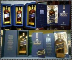 Whisky Blue Label Etiqueta Azul Vodka