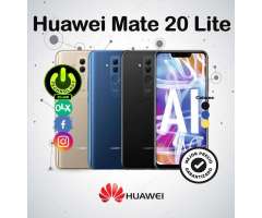 Huawei Mate 20 Lite azul negro y dorado &#x7c; Tienda física centro de Trujillo &#x7c; C...