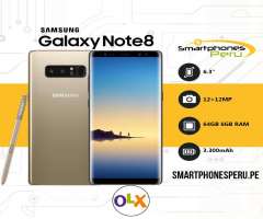 Celular Samsung Galaxy Note 8 64GB •Estabilización óptica de imagen• Sm...
