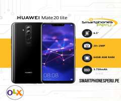 Celular Huawei Mate 20 Lite •4GB RAM• Smartphonesperu.pe