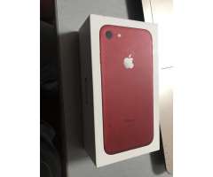 Iphone 7 de 256 GB ROJO