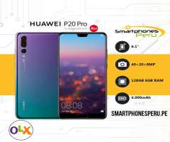 Huawei P20 Pro 128GB &#x2a;&#x2a; Desbloqueado de Fabrica&#x2a;&#x2a; Smartphonesperu.pe