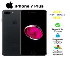 IPHONE 7 PLUS 32 GB NUEVO, CAJA SELLADA, GARANTÍA DE 12 MESES, TIENDAS FÍSICAS